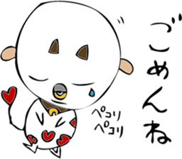 Heart of dairy cattle sticker #14198078