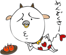 Heart of dairy cattle sticker #14198081