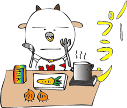 Heart of dairy cattle sticker #14198086