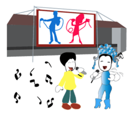 My heart sings to you sticker #14198100