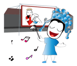 My heart sings to you sticker #14198102