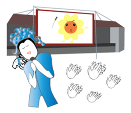 My heart sings to you sticker #14198109