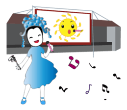 My heart sings to you sticker #14198111