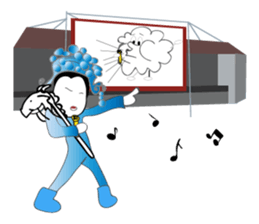 My heart sings to you sticker #14198117