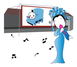 My heart sings to you sticker #14198118