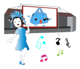 My heart sings to you sticker #14198120