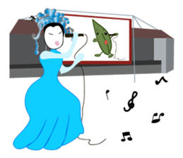 My heart sings to you sticker #14198124