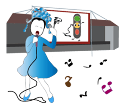 My heart sings to you sticker #14198125