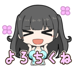 Japanese Idol and Cosplayer!RUNA AMEMIYA sticker #14198627