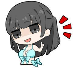 Japanese Idol and Cosplayer!RUNA AMEMIYA sticker #14198628