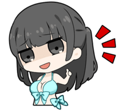 Japanese Idol and Cosplayer!RUNA AMEMIYA sticker #14198628