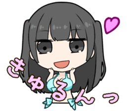 Japanese Idol and Cosplayer!RUNA AMEMIYA sticker #14198630