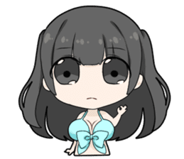 Japanese Idol and Cosplayer!RUNA AMEMIYA sticker #14198639