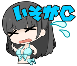 Japanese Idol and Cosplayer!RUNA AMEMIYA sticker #14198650