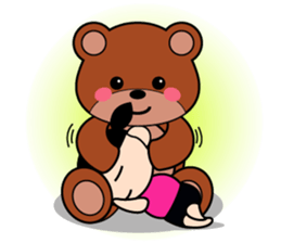 Teenage Girl in Action sticker #14198991