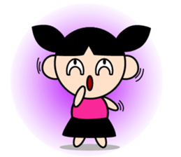 Teenage Girl in Action sticker #14198999