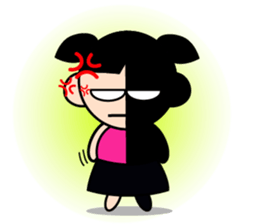 Teenage Girl in Action sticker #14199000