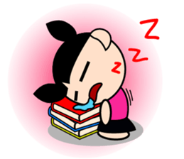 Teenage Girl in Action sticker #14199001