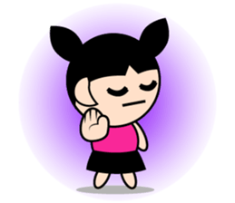 Teenage Girl in Action sticker #14199003