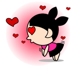 Teenage Girl in Action sticker #14199010