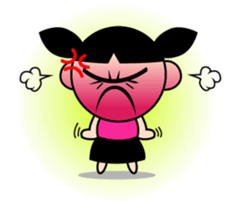 Teenage Girl in Action sticker #14199013