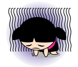 Teenage Girl in Action sticker #14199015