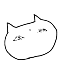 SCP-040-JP "Nekodesu" Sticker sticker #14199866