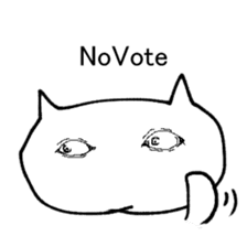 SCP-040-JP "Nekodesu" Sticker sticker #14199868