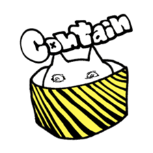 SCP-040-JP "Nekodesu" Sticker sticker #14199876