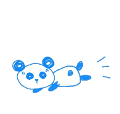 Panda like panda.(2) sticker #14199988