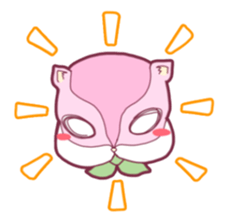 Flying squirrel in Okayama sticker #14200210