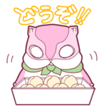 Flying squirrel in Okayama sticker #14200219