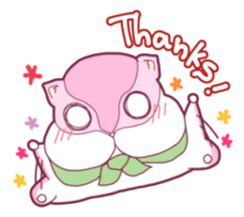 Flying squirrel in Okayama sticker #14200224