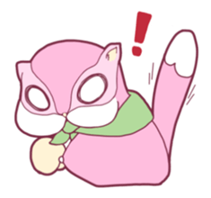 Flying squirrel in Okayama sticker #14200226