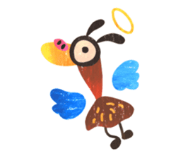 Mr. Ostrich sticker #14200269