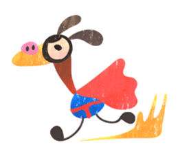 Mr. Ostrich sticker #14200286