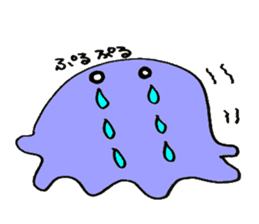 Cute Jellyfishe sticker #14200387