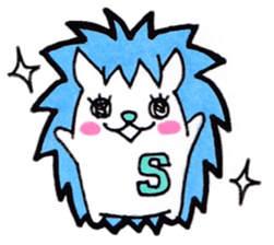 Sticker for the initial S sticker #14201060