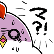 Loose chicken and chick 2017 Happiness! sticker #14201148