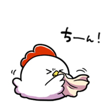 Loose chicken and chick 2017 Happiness! sticker #14201153