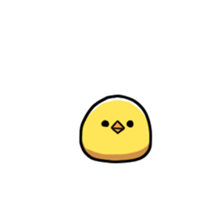 Loose chicken and chick 2017 Happiness! sticker #14201156