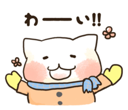 Shironyan's winter sticker sticker #14201399