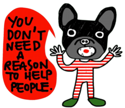 Ben, a nice man. sticker #14201453