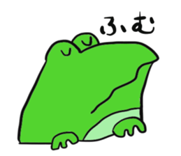 Cat & frog 15 sticker #14201909