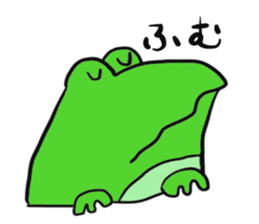Cat & frog 15 sticker #14201909
