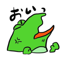 Cat & frog 15 sticker #14201918