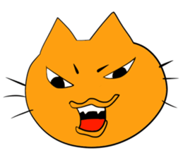 Cat & frog 15 sticker #14201923