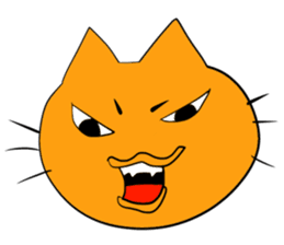 Cat & frog 15 sticker #14201923