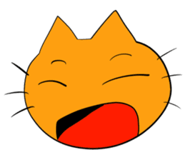 Cat & frog 15 sticker #14201930