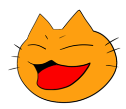 Cat & frog 15 sticker #14201932